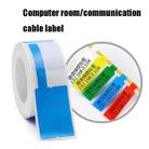 Printing Paper Cable Label For NIIMBOT B50 Labeling Machine(02T-Yellow) - 4