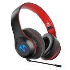 BC10 Wireless Headset Bluetooth Headset Low-Latency Music Light-Emitting Sports Gaming Headset(Black Red) - 1