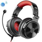 OneOdio Pro-M Headset Game Anchor Wire Headset With Bluetooth (Black & Red) - 1