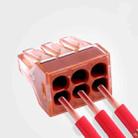 10 PCS VSELE VSE-606A Four-Hole Multi-Function Terminal Block Wire Quick Connector - 1