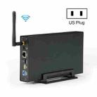 Blueendless 3.5 inch Mobile Hard Disk Box WIFI Wireless NAS Private Cloud Storage( US Plug) - 1