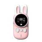 Children Voice Transmission Intercom Handheld Wireless Communication 3 Kilometers Parent-Child Educational Interactive Toy(Pink) - 1