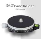 Xiletu TPC60 360 Degree Rotating Panoramic Head Tripod Holder SLR Camera Base Plate - 4