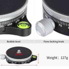 Xiletu TPC60 360 Degree Rotating Panoramic Head Tripod Holder SLR Camera Base Plate - 5
