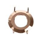 DW40 For GL20/1L22/VJ20 Movement Watch Accessory 40mm Stainless Steel Case(Rose Gold Shell) - 1