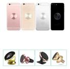10 PCS CD Texture Aluminum Alloy Magnetic Sheet Magnetic Patch Set For Car Phone Holder, With Alcohol Cotton Sheet And Protective Film(Rose Gold) - 5