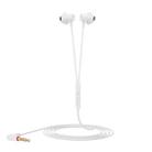 F12 Elbow Earbud Headset Wire Control With Wheat Mobile Phone Headset, Colour: 3.5mm Jack (White) - 1