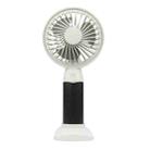 DM-7 Desktop Dormitory Mini Large Wind Portable USB Fan(White) - 1