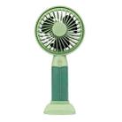 DM-7 Desktop Dormitory Mini Large Wind Portable USB Fan(Green) - 1