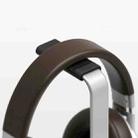 Aluminum Alloy Headphone Holder H-Stand Headphone Display Stand Headphone Storage Rack(Dark Gray) - 4