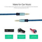 3.5mm Male To Male Car Stereo Gold-Plated Jack AUX Audio Cable For 3.5mm AUX Standard Digital Devices, Length: 3m(Golden) - 3