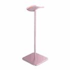 D6 Headset Aluminum Alloy Earphone Holder Internet Cafe Computer Headphone Hanger Display Shelf(Rose Gold) - 1