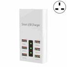 30W 2A Multi-Function 6-Port Charging Socket Universal Smart Phone And Tablet USB Charger(UK Plug) - 1