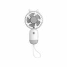 C2261 USB Portable Big Wind Super Quiet Mini Multi-Function Handheld Fan(White) - 1