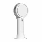 Rotating Portable Mini Handheld Leafless Fan, Battery Capacity: 2000mAh(White) - 1