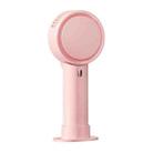 Rotating Portable Mini Handheld Leafless Fan, Battery Capacity: 2000mAh(Pink) - 1