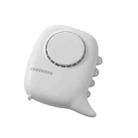 D2 Dinosaur Hanging Neck Fan Multifunctional USB Mini Desktop Handheld Outdoor Night Light Fan(White) - 1