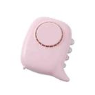 D2 Dinosaur Hanging Neck Fan Multifunctional USB Mini Desktop Handheld Outdoor Night Light Fan(Pink) - 1