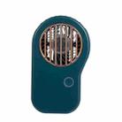 V6 Mini USB Lazy Hanging Neck Fan Outdoor Portable Handheld Pocket Fan(Green) - 1