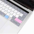 JRC English Version Colored Silicone Laptop Keyboard Protective Film For MacBook Retina 12 inch A1534(Soothing Color) - 3