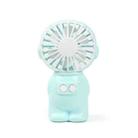 FY040 2 PCS Portable Outdoor USB Handheld Fan Desktop Office Mini Night Light Fan(Green) - 1