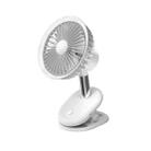 BP35 Clip 360-degree Rotating Student Dormitory Desktop Fan(White) - 1