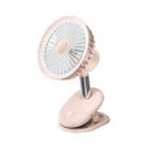 BP35 Clip 360-degree Rotating Student Dormitory Desktop Fan(Pink) - 1