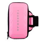 Running Mobile Phone Arm Bag Sports Mobile Phone Arm Sleeve(Princess Pink) - 1