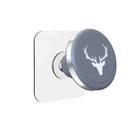 B52 Bathroom Bedroom Kitchen Bedside Wall Phone Holder Multifunctional Magnetic Bracket(Deep Space Gray) - 1