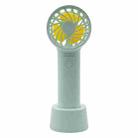 M2 Hand-Held Aromatherapy Fan 5 Gear High Wind Power(Green) - 1