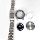 For ETA2836/Pearl 3804 Movement 867 GMT Watch Accessories 40MM Stainless Steel Case(Black) - 1