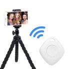 3 PCS Bluetooth Remote Control Diamond-Shaped Selfie Mobile Phone Camera Remote Control(White) - 1