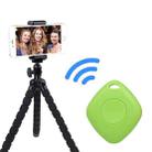3 PCS Bluetooth Remote Control Diamond-Shaped Selfie Mobile Phone Camera Remote Control(Green) - 1
