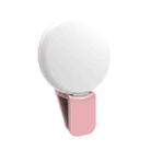 2 PCS  Mobile Phone Fill Light Camera Photo LED Selfie Light(Pink) - 1