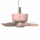 Remote Control Camping Tent Student Dormitory Bed Hanging Mosquito Net Fan USB Small Ceiling Fan(Pink) - 1