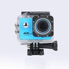 WIFI Waterproof Action Camera Cycling 4K camera Ultra Diving  60PFS kamera Helmet bicycle Cam underwater Sports 1080P Camera(Blue) - 1