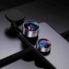 Wide Angle + Macro Mobile Phone Lens Professional Shooting External HD Camera Set - 1
