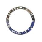 For Rolex Stainless Steel Diving Watch Case Accessories(GMT Blue Purple Ring) - 1