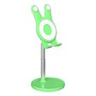 SL-701 Desktop Mobile Phone Stand Retractable Multifunctional Folding Cute Cartoon Mobile Phone Live Support(Green) - 1