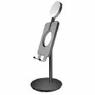 M2 Live Camera Fill Light Bracket Anchor Beauty High-Definition Lighting Mobile Phone Tablet Desktop Ring Light(Black) - 1