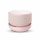 Portable Handheld Desktop Vacuum Cleaner Home Office Wireless Mini Car Cleaner, Colour:  Coral Pink USB Charging - 1