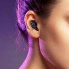 J21 TWS Mini Bluetooth Earphone HD Call Ear Earphone Double Ear (White) - 10