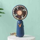 Portable Mini Handheld USB Rechargeable Fan Outdoor Student Office Dorms Fan(Blue) - 1