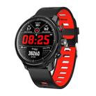 L5 IP68 Waterproof Smart Watch Men Smart Bluetooth Watch, Support Call Reminder/Heart Rate Monitoring/Pedometer(Red) - 1