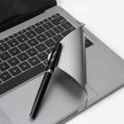 JRC 2 In 1 Full Support Sticker + Touchpad Film Computer Full Wrist Support Sticker Set For MacBook Air 13.3 A2179 (2020)(Deep Gray) - 1