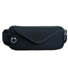 Sports Running Mobile Phone Waterproof Waist Bag, Specification:Under 7 inches(Black) - 1