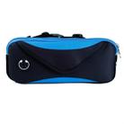 Sports Running Mobile Phone Waterproof Waist Bag, Specification:Under 7 inches(Blue) - 1