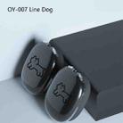 1 Pair Headset Case Headphone TPU Protective Shell For AirPods Max(OY-007 Line Dog) - 2