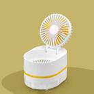 USB Charging Foldable Multi-function Fan With Mosquito Killer(Yellow) - 1