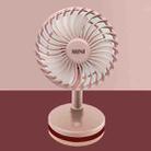 Summer Cool and Flipable Desktop Mini Fan(Pink) - 1
